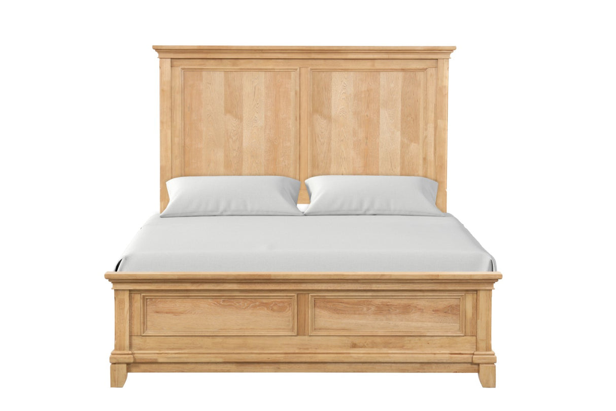 McHenry Natural Oak Queen Bed from Furniture of America - Luna Furniture