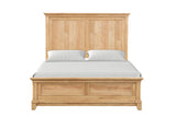 McHenry Natural Oak Queen Bed from Furniture of America - Luna Furniture