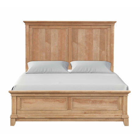 McHenry Natural Oak Queen Bed from Furniture of America - Luna Furniture