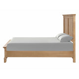 McHenry Natural Oak Queen Bed from Furniture of America - Luna Furniture