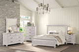 Swanley Weathered Gray King Bed from Furniture of America - Luna Furniture
