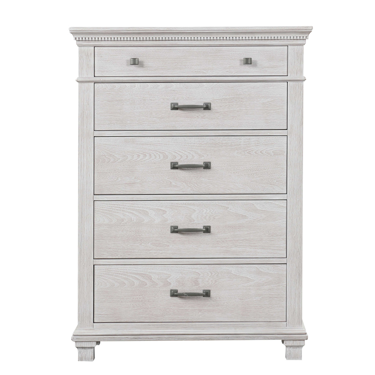 Swanley Weathered Gray 5 Pc Queen Bedroom Set from Furniture of America - Luna Furniture