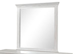 Swanley Weathered Gray Mirror (Mirror Only) from Furniture of America - Luna Furniture