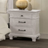 Swanley Weathered Gray Nightstand from Furniture of America - Luna Furniture