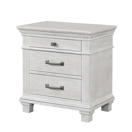 Swanley Weathered Gray Nightstand from Furniture of America - Luna Furniture