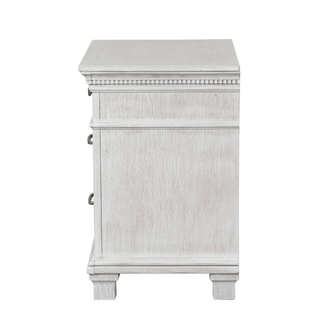 Swanley Weathered Gray Nightstand from Furniture of America - Luna Furniture