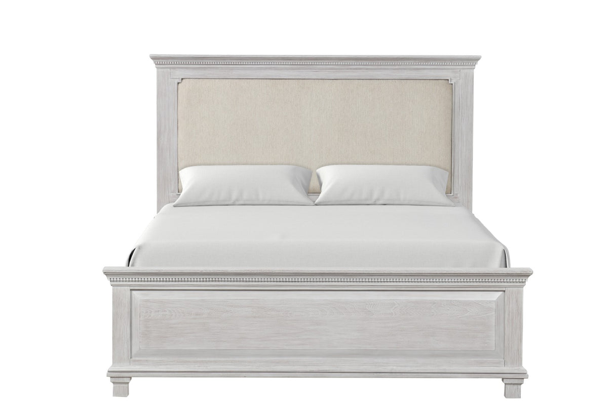 Swanley Weathered Gray King Bed from Furniture of America - Luna Furniture