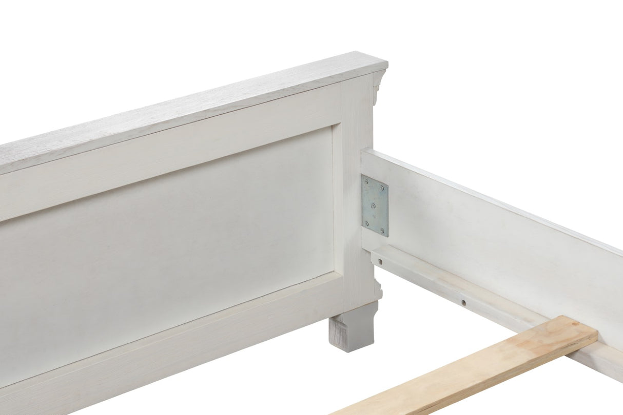 Swanley Weathered Gray King Bed from Furniture of America - Luna Furniture