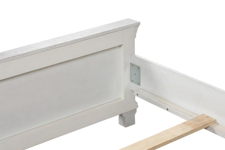 Swanley Weathered Gray King Bed from Furniture of America - Luna Furniture