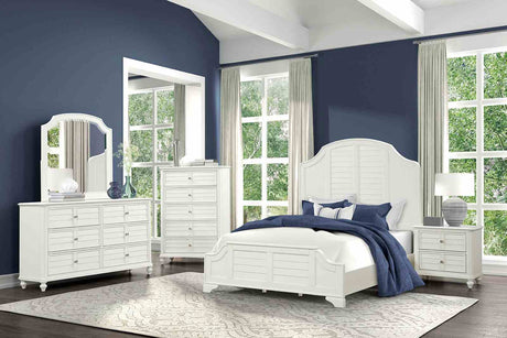 Whitehaven Antique White Chest from Furniture of America - Luna Furniture