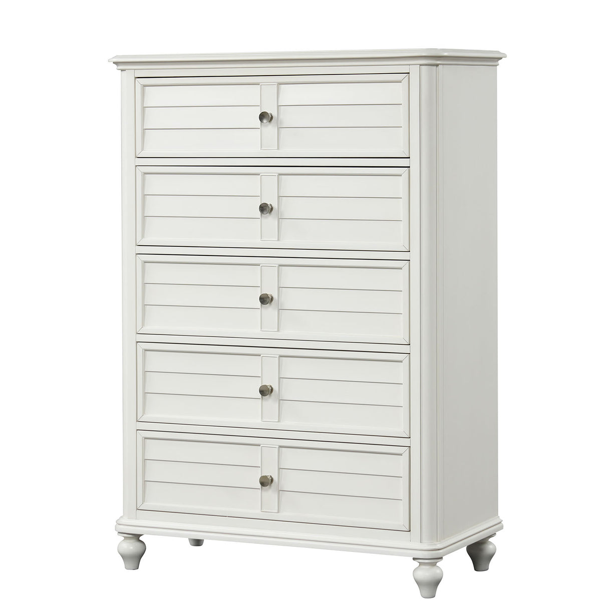 Whitehaven Antique White Chest from Furniture of America - Luna Furniture