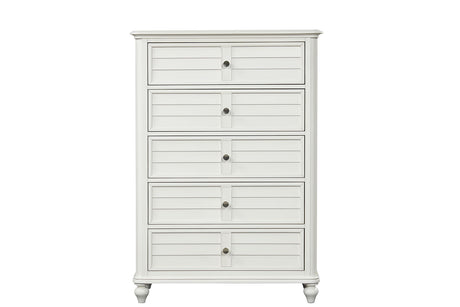 Whitehaven Antique White Chest from Furniture of America - Luna Furniture