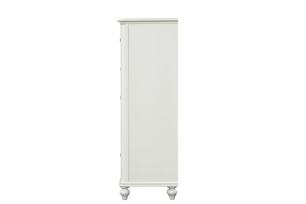 Whitehaven Antique White Chest from Furniture of America - Luna Furniture