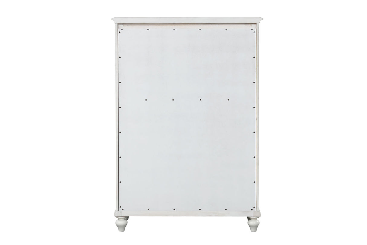 Whitehaven Antique White Chest from Furniture of America - Luna Furniture