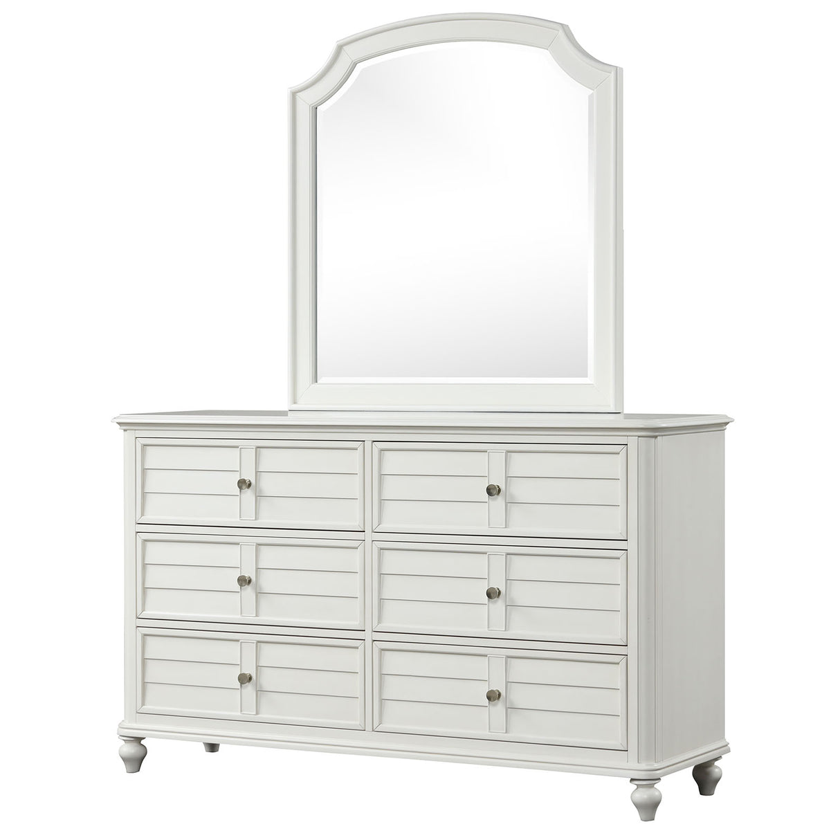 Whitehaven Antique White Dresser from Furniture of America - Luna Furniture