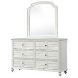 Whitehaven Antique White Dresser from Furniture of America - Luna Furniture