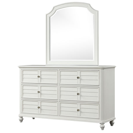 Whitehaven Antique White Dresser from Furniture of America - Luna Furniture
