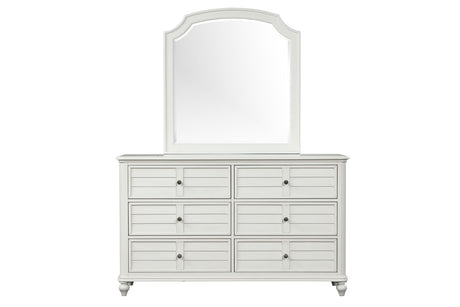 Whitehaven Antique White Dresser from Furniture of America - Luna Furniture