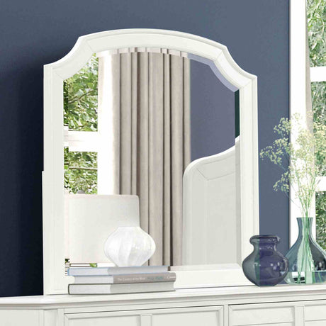 Whitehaven Antique White 5-Piece Queen Bedroom Set from Furniture of America - Luna Furniture