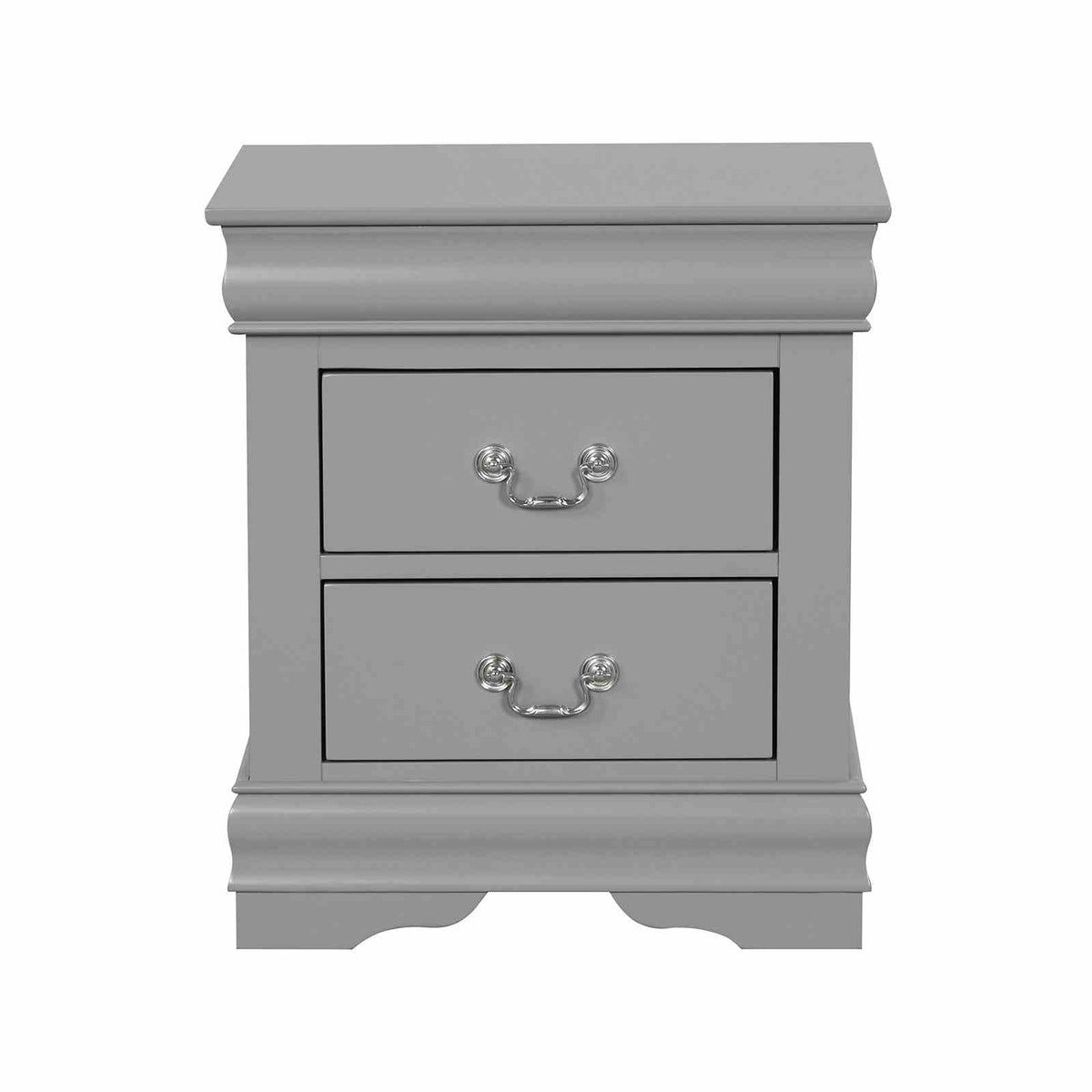 Louis Philippe Gray 5 Pc Queen Bedroom Set from Furniture of America - Luna Furniture