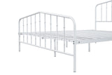 Nicoli White Full Metal Bed from Furniture of America - Luna Furniture