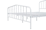Nicoli White Full Metal Bed from Furniture of America - Luna Furniture