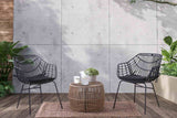 Livana Black Outdoor Chair from Furniture of America - Luna Furniture