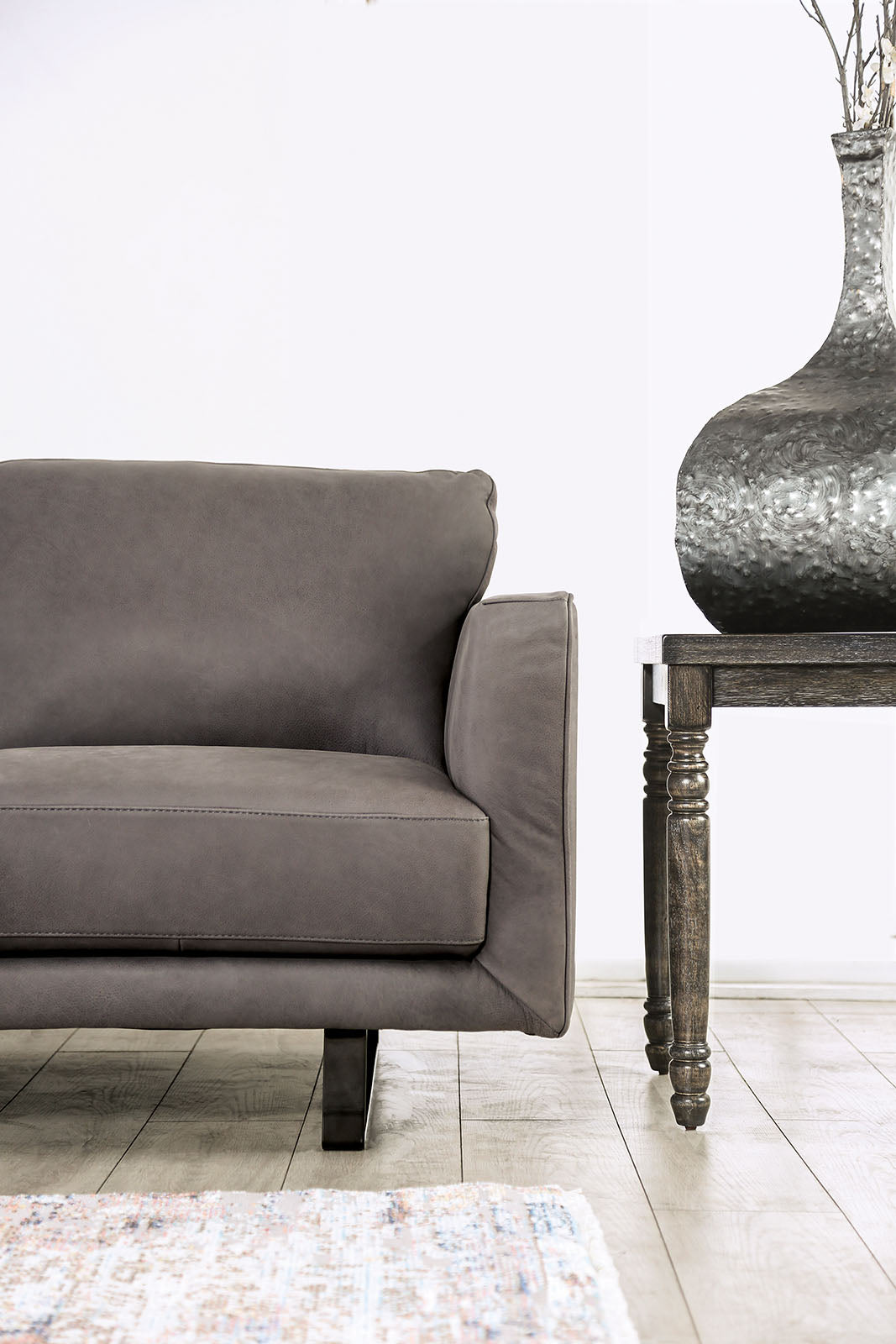 Mezzanotte Gray Contemporary Living Room Set from Furniture of America - Luna Furniture