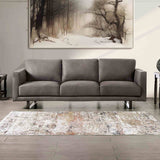 Mezzanotte Gray Contemporary Living Room Set from Furniture of America - Luna Furniture