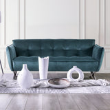 Civellutino Teal Sofa from Furniture of America - Luna Furniture