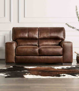 Marsicano Cognac Transitional Living Room Set from Furniture of America - Luna Furniture