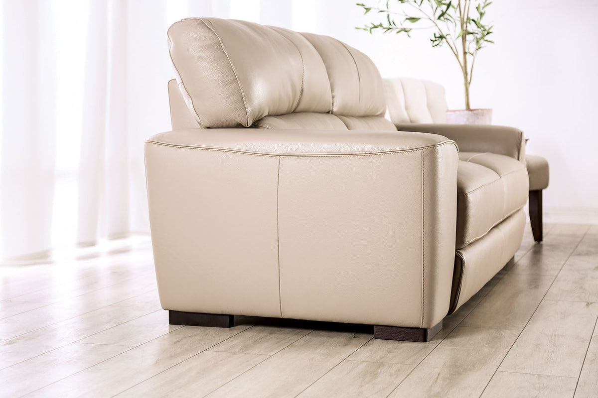 Marsicano Taupe Loveseat from Furniture of America - Luna Furniture