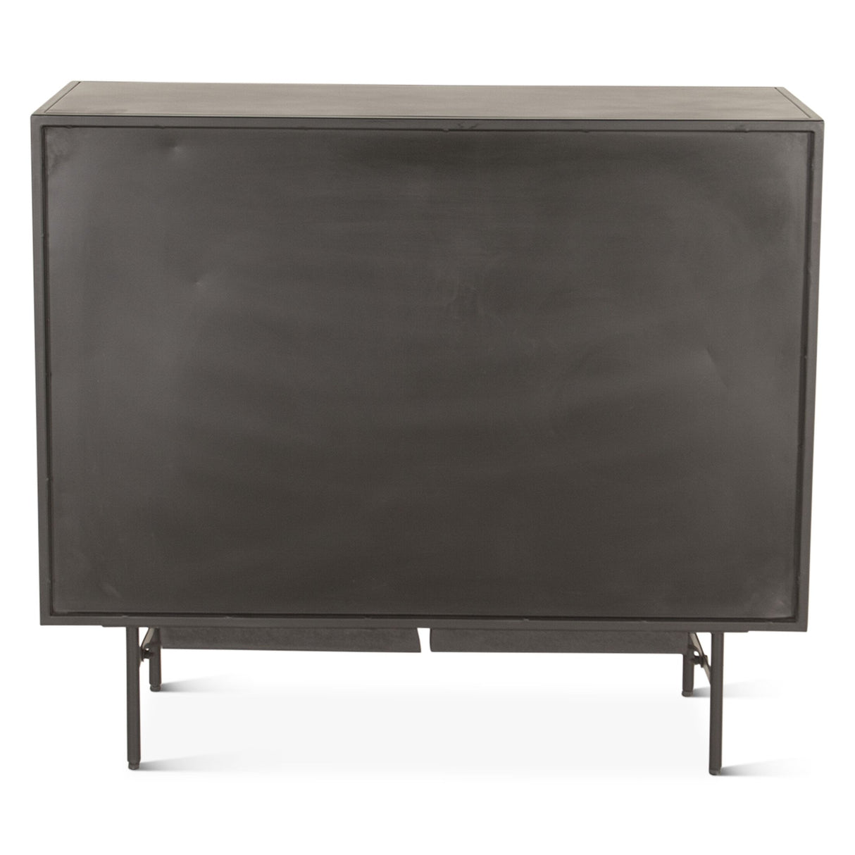 Moab 39" Bar Cabinet in Oxidized Black from Home Trends & Design - Luna Furniture