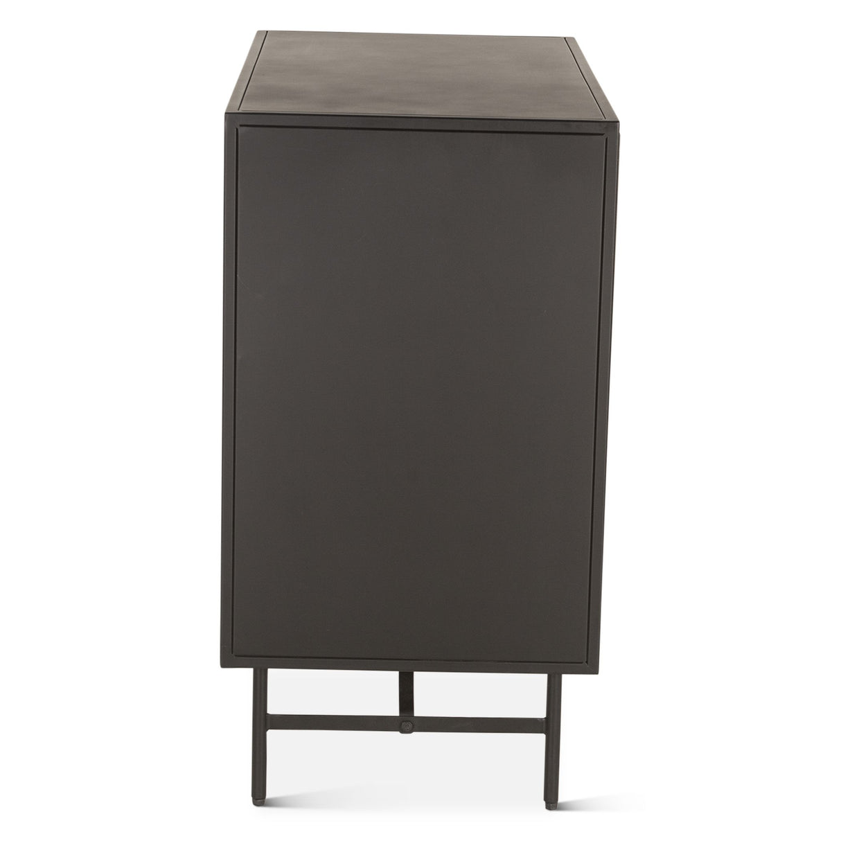 Moab 39" Bar Cabinet in Oxidized Black from Home Trends & Design - Luna Furniture