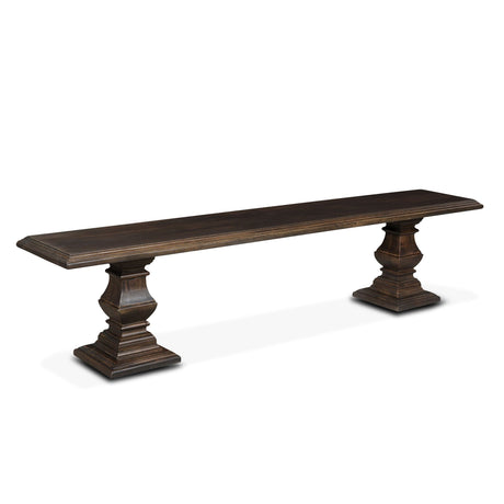 Nimes 80" Bench in Vintage Brown from Home Trends & Design - Luna Furniture