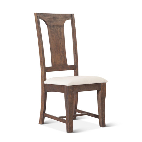 Nimes 18" Upholstered Dining Chair in Weathered Mango, Set of 2 from Home Trends & Design - Luna Furniture