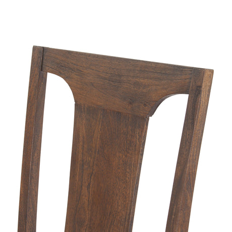Nimes 18" Upholstered Dining Chair in Weathered Mango, Set of 2 from Home Trends & Design - Luna Furniture