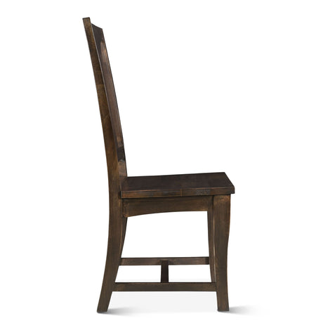 Nimes 18" Dining Chair in Vintage Brown, Set of 2 from Home Trends & Design - Luna Furniture