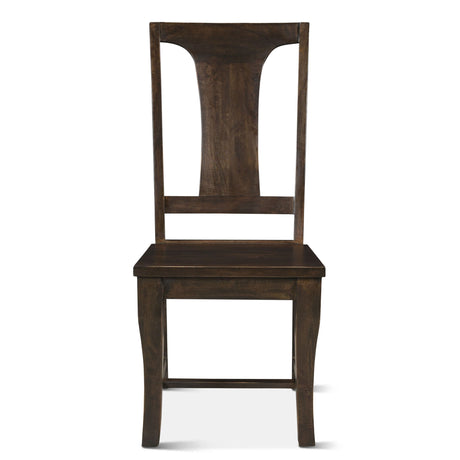 Nimes 18" Dining Chair in Vintage Brown, Set of 2 from Home Trends & Design - Luna Furniture