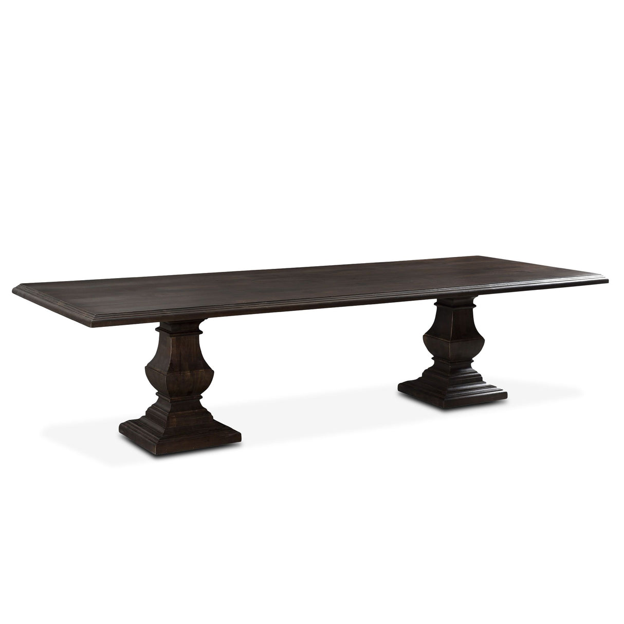 Nimes 120" Dining Table in Vintage Brown from Home Trends & Design - Luna Furniture