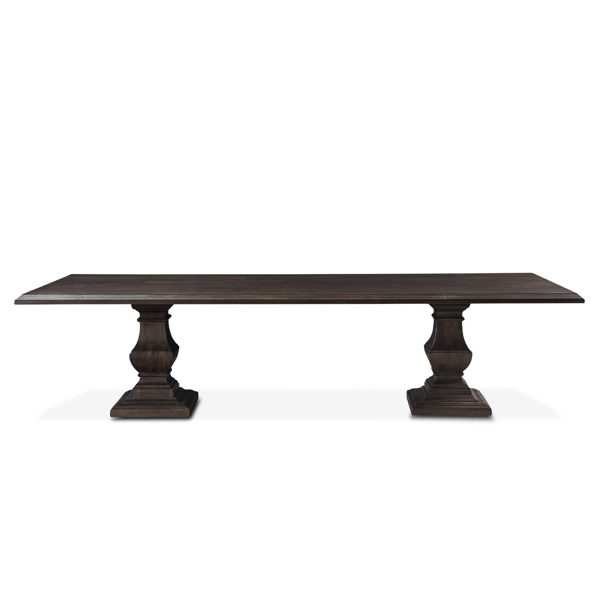 Nimes 120" Dining Table in Vintage Brown from Home Trends & Design - Luna Furniture