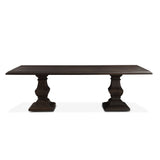 Nimes 84" Dining Table in Vintage Brown from Home Trends & Design - Luna Furniture