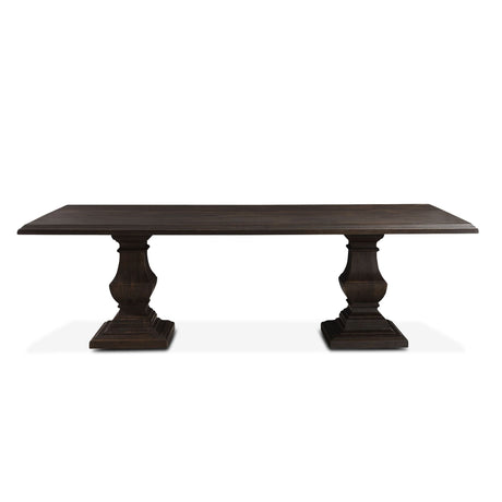 Nimes 84" Dining Table in Vintage Brown from Home Trends & Design - Luna Furniture