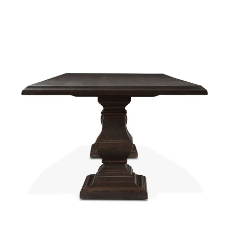 Nimes 84" Dining Table in Vintage Brown from Home Trends & Design - Luna Furniture