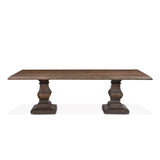 Nimes 84" Dining Table in Weathered Mango from Home Trends & Design - Luna Furniture