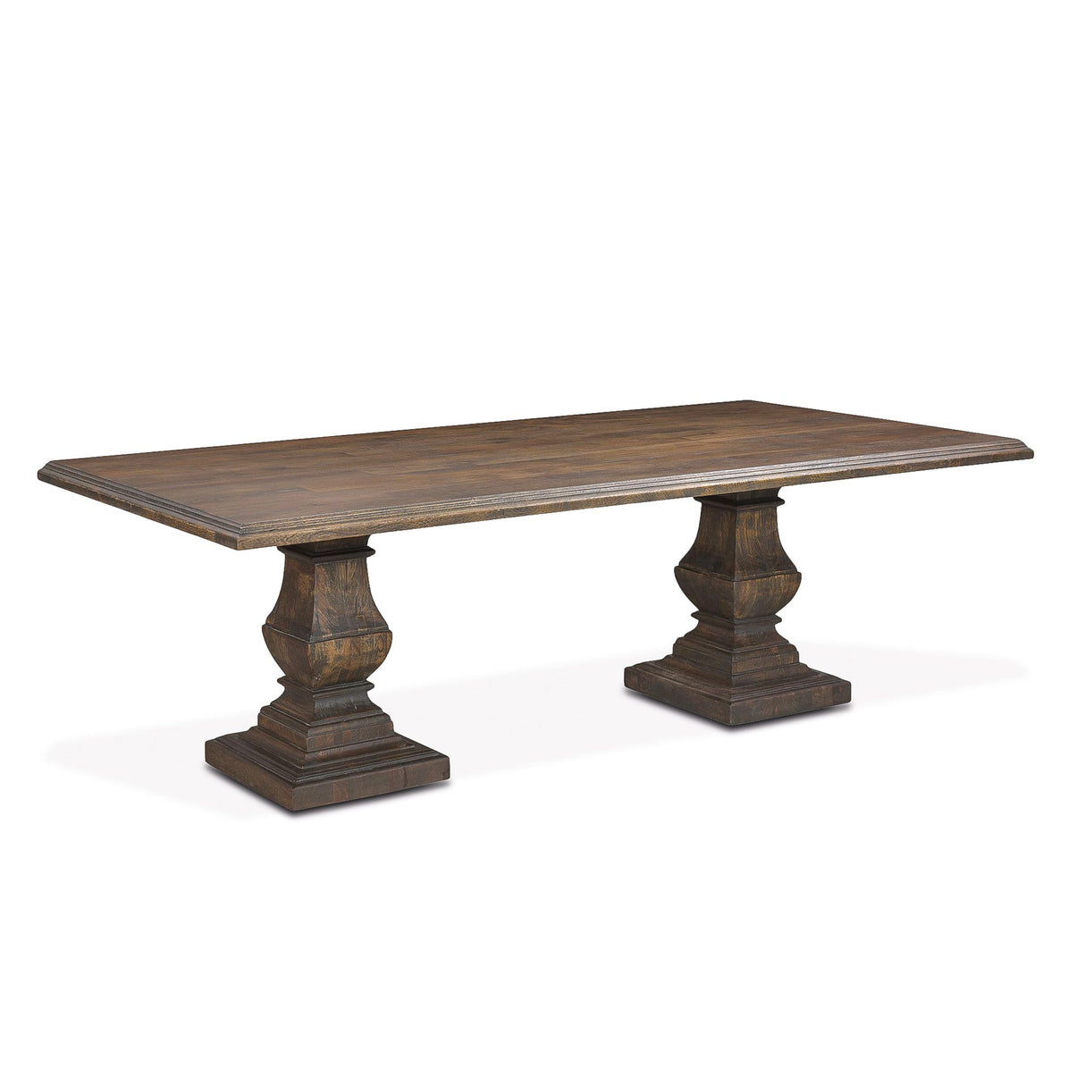 Nimes 84" Dining Table in Weathered Mango from Home Trends & Design - Luna Furniture