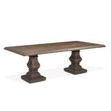 Nimes 84" Dining Table in Weathered Mango from Home Trends & Design - Luna Furniture