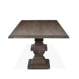 Nimes 84" Dining Table in Weathered Mango from Home Trends & Design - Luna Furniture