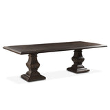 Nimes 98" Dining Table in Vintage Brown from Home Trends & Design - Luna Furniture