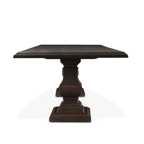 Nimes 98" Dining Table in Vintage Brown from Home Trends & Design - Luna Furniture